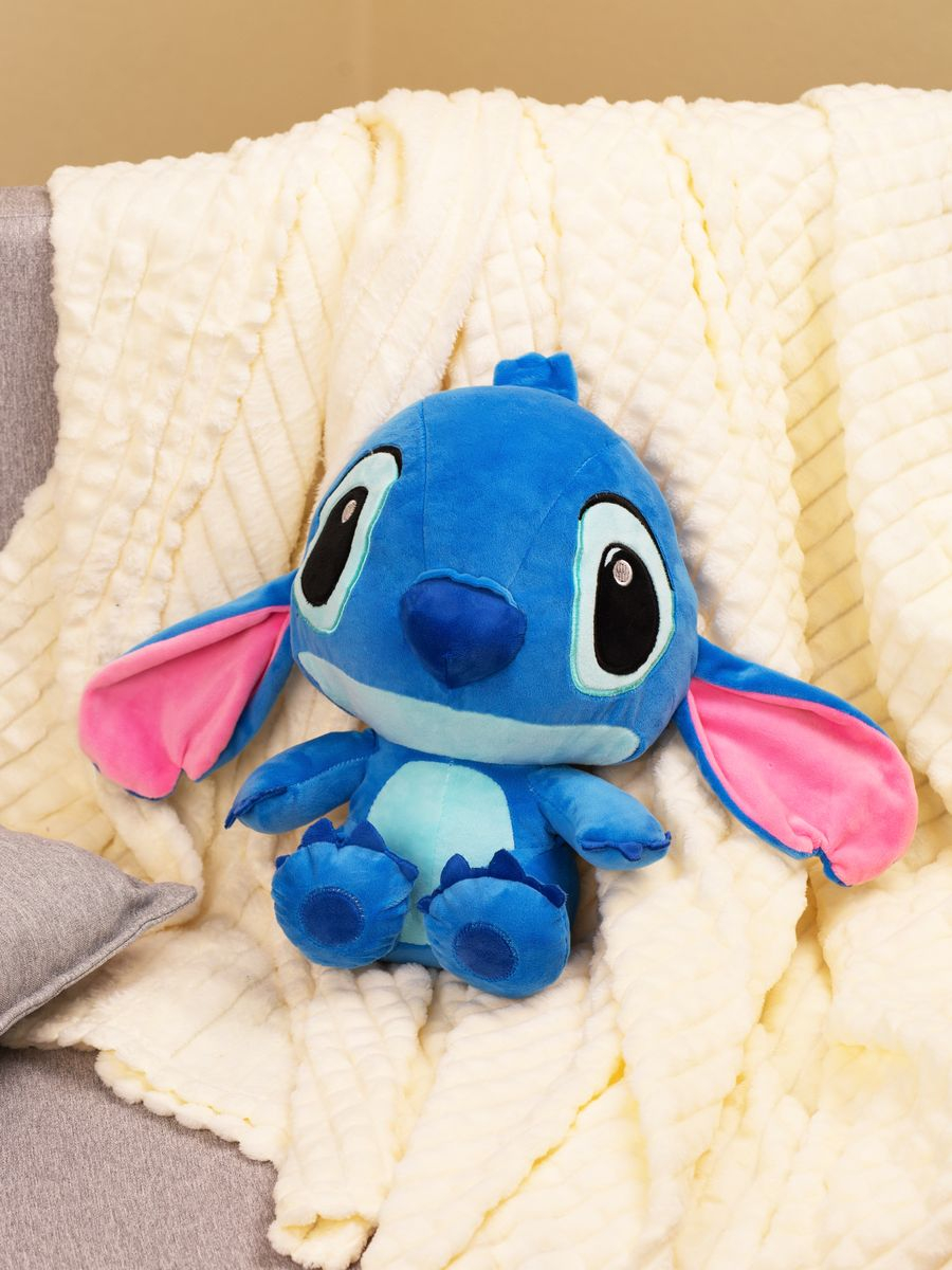 Мягкая детская игрушка Stich, Лило и Стич для подарка, синий и розовый цвет  купить по низким ценам в интернет-магазине Uzum (769788)