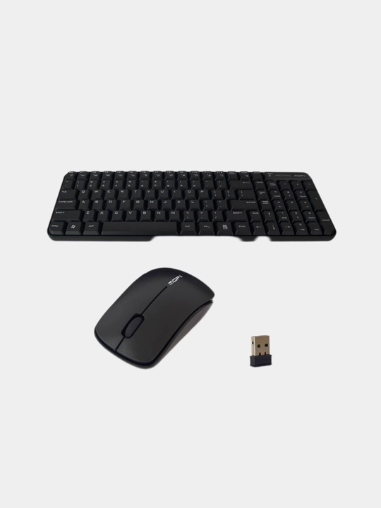 Simsiz klaviatura, sichqoncha Combo Office klaviatura sichqoncha to'plami Mofii X210 2.4G, oq - 