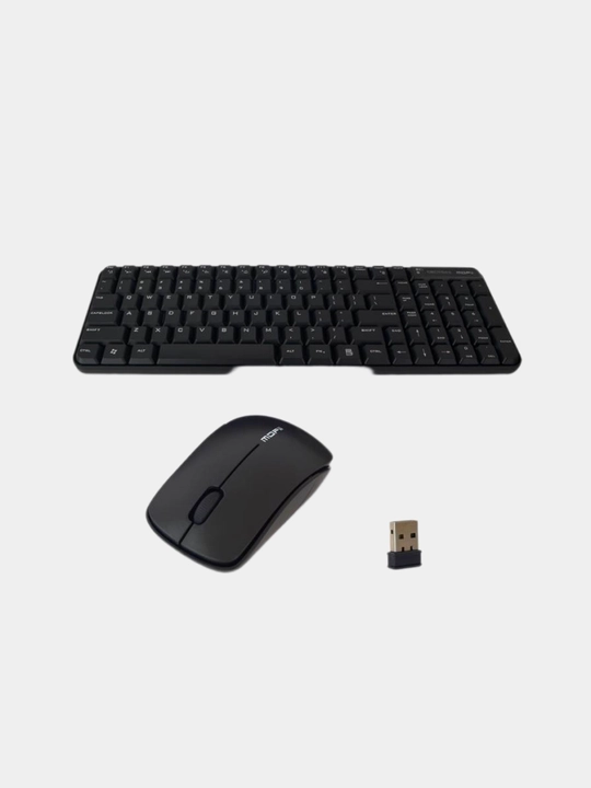 Simsiz klaviatura, sichqoncha Combo Office klaviatura sichqoncha to'plami Mofii X210 2.4G, oq