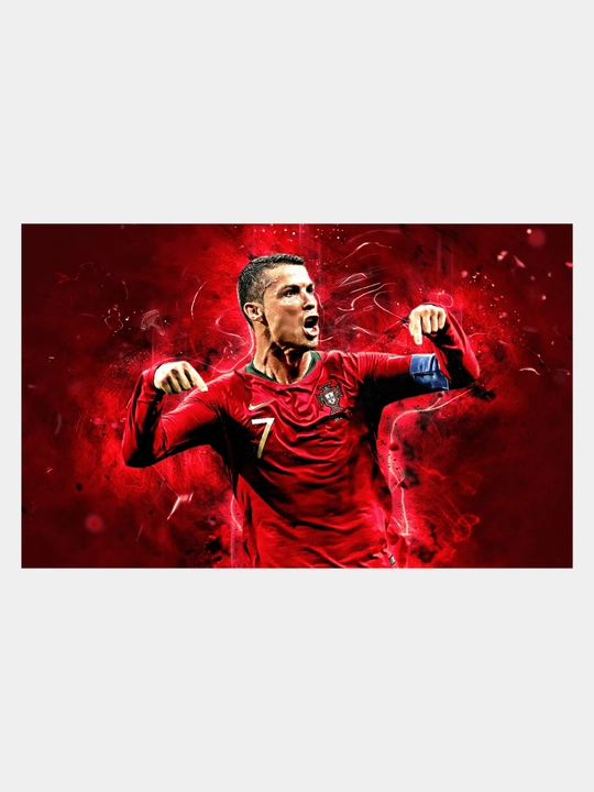 Devor afishasi, futbol ichki katta plakatlar A3, Ronaldo, Messi