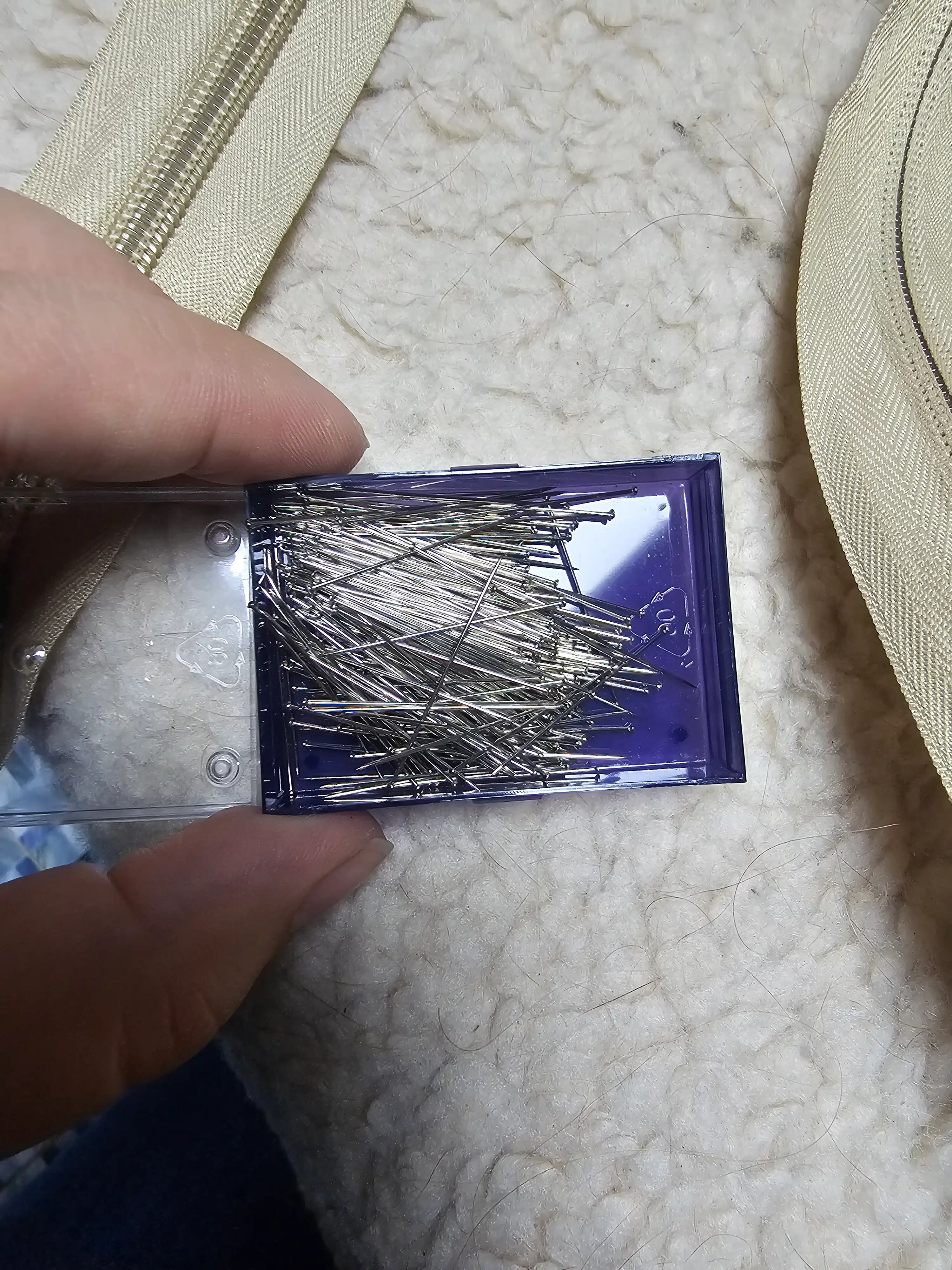 Nina to'g'nag'ich Prym, kumush rang, 0.50 * 30 mm, 15 g