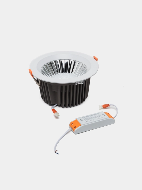 Svetadiodli yoritgichi Downlight Diamante DVO501 50W-4500K-Wh ELT