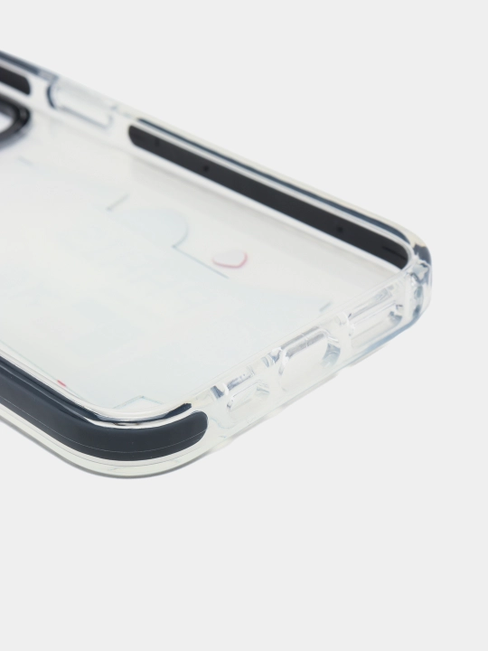 Прозрачный силиконовый чехол для iPhone 13, Pro, Pro Max
