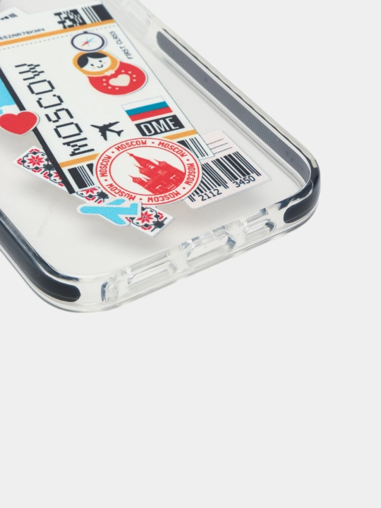 Прозрачный силиконовый чехол для iPhone 13, Pro, Pro Max