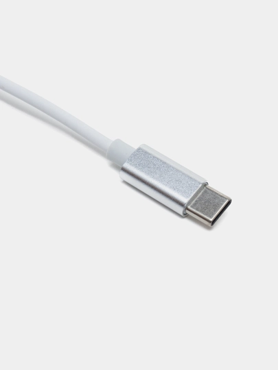 Кабель Aux с разъемом Type-C, Lightning