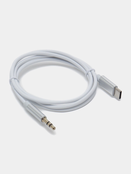 Кабель Aux с разъемом Type-C, Lightning