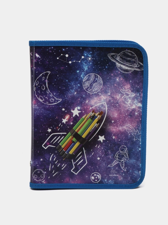 Noutbuk papkasi A5 "Raketa", plastmassa - 