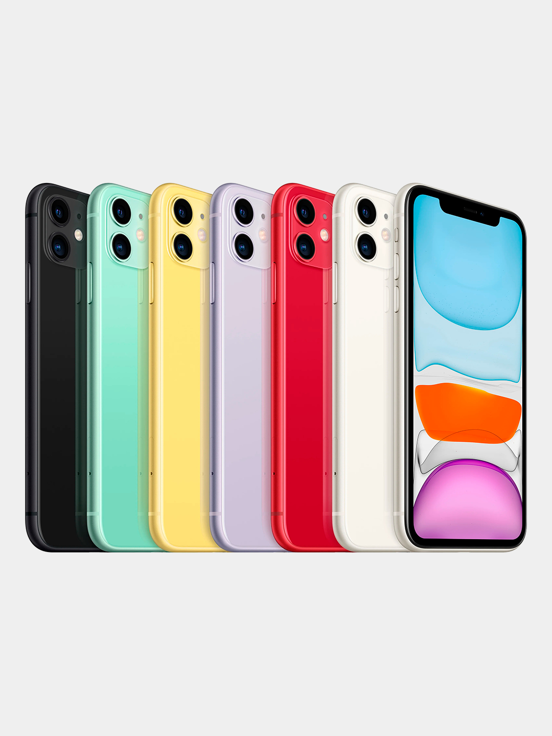 Смартфон Apple iPhone 11, Dual: nano SIM + eSIM, NFC купить по низким ценам  в интернет-магазине Uzum (779470)