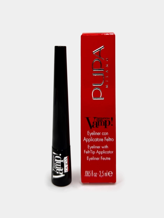 Подводка для глаз Pupa Vamp! Definition Liner, оттенок синий, 2.5 мл