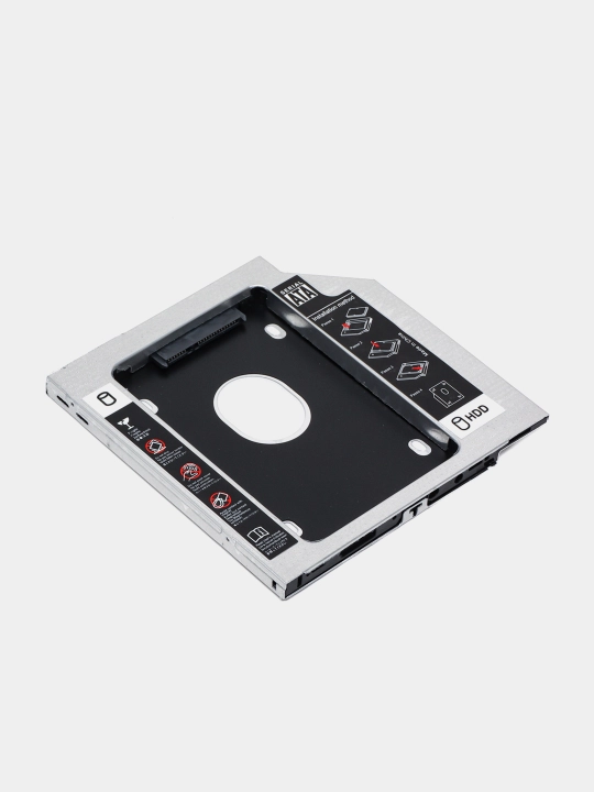 Салазки 12.7 мм и 9.5 мм optibay переходник dvd ssd hdd адаптер вместо дисковода Caddy