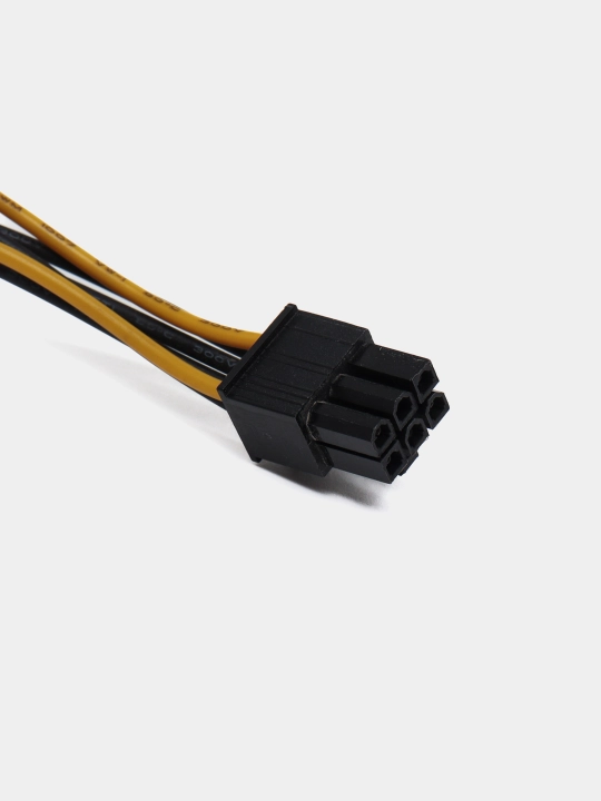 Кабель питания видеокарт, переходник SATA, 6 pin, 15 Pin - 6 Pin, 0.2 м