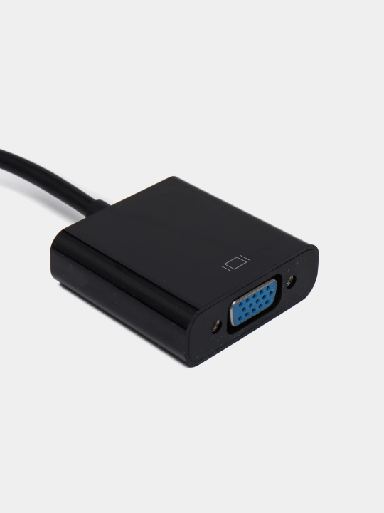Adapter HDMI to VGA, videokarta ulash uchun Full HD 1080p