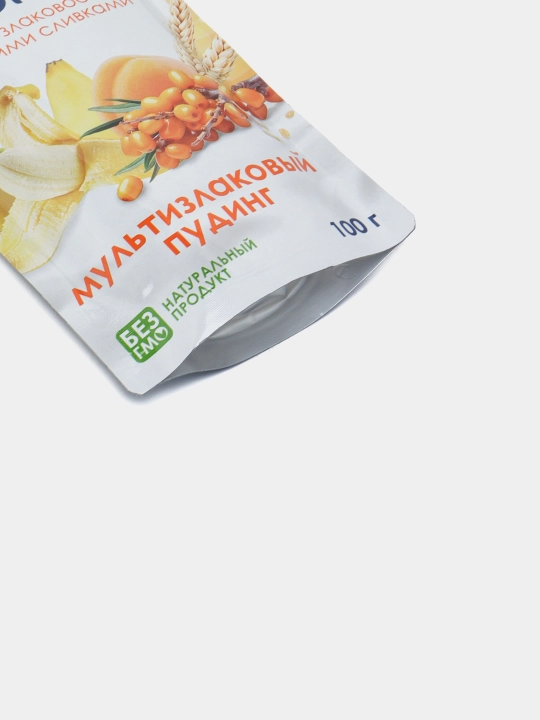 Mevali donli pyure, ko'p donli puding Kabrita, 100 gr