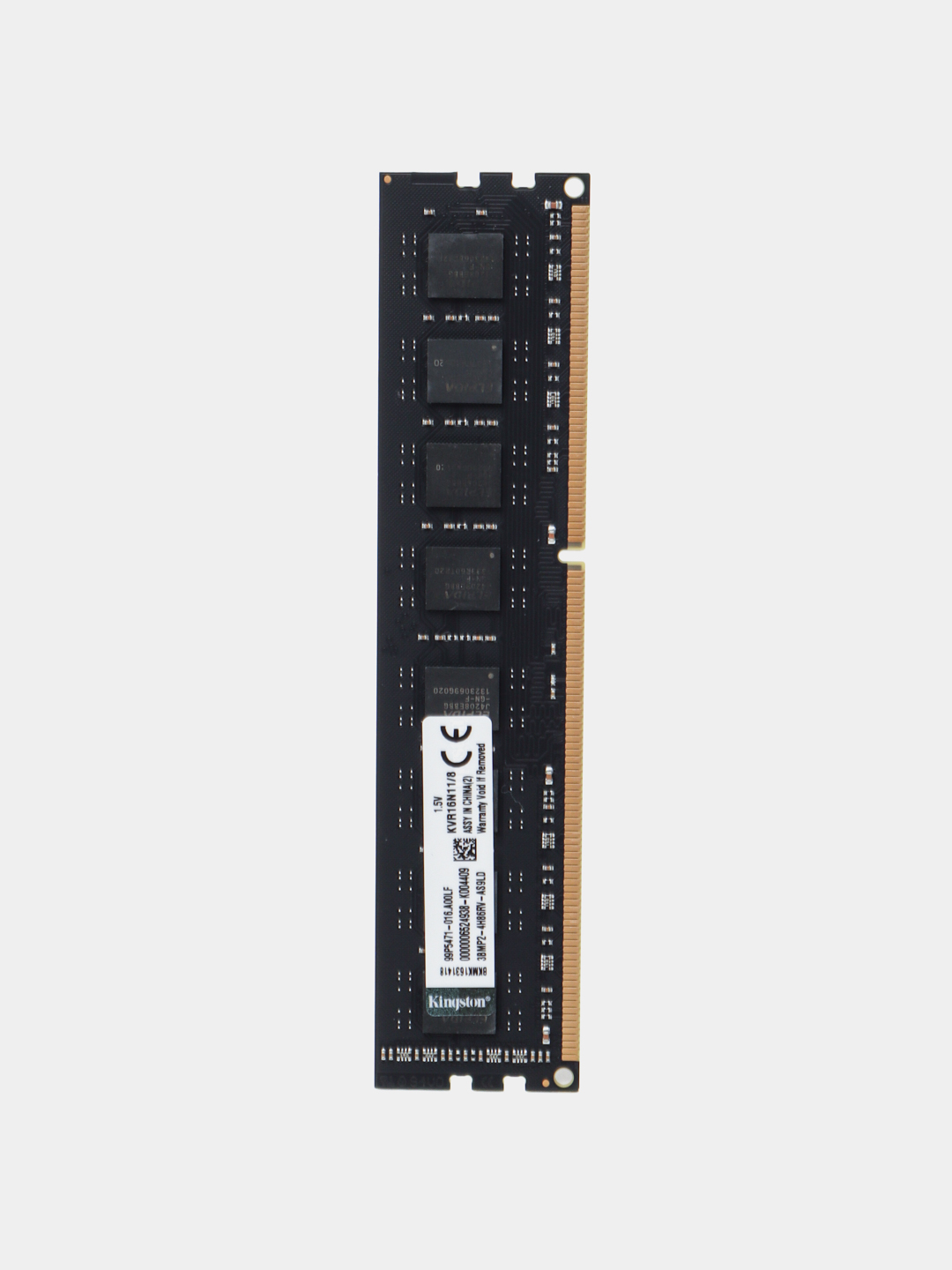 Оперативная память Kingston DDR3 1600 MHz, 8 ГБ, черный цвет