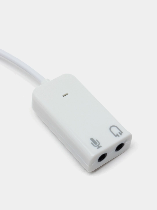 Ovoz kartasi Tashqi 7.1, USB, kompyuter va noutbuk uchun kanal mikrofon va AUX