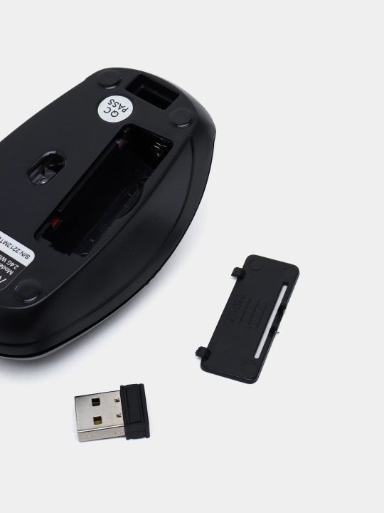 Simsiz Bluetooth sichqoncha Metoo E0 shovqinsiz, batareyka to'plamda