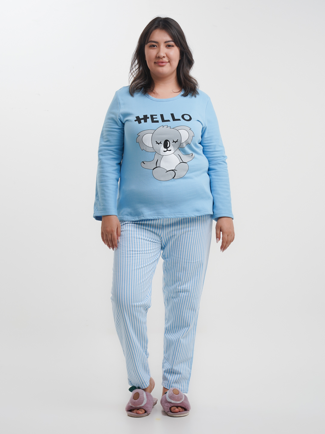 Комплект женской пижамы купить по низким ценам в интернет-магазине Uzum ...