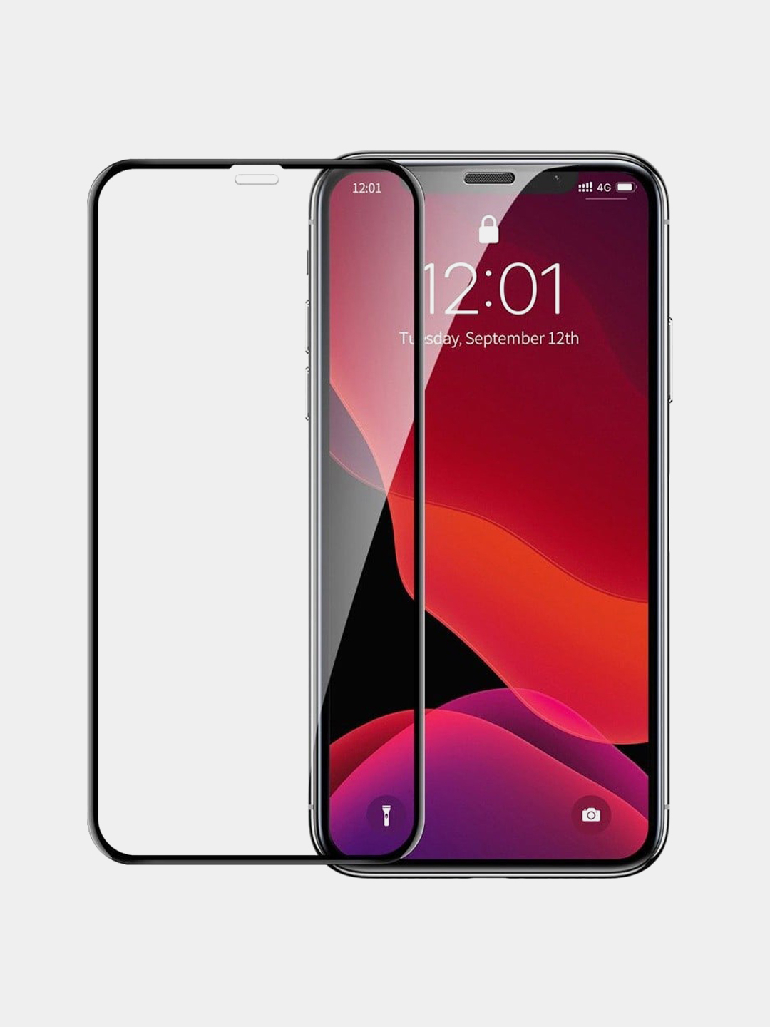 Защитное стекло для iPhone 11, XR, 12, 13, 14, XS, 6s, 7, 8, SE, Pro, Max,  Plus, Mini купить по низким ценам в интернет-магазине Uzum (780159)