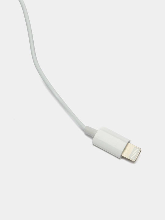 Simli quloqchinlar iPhone va Android uchun, mini jack, oq, 3.5 mm