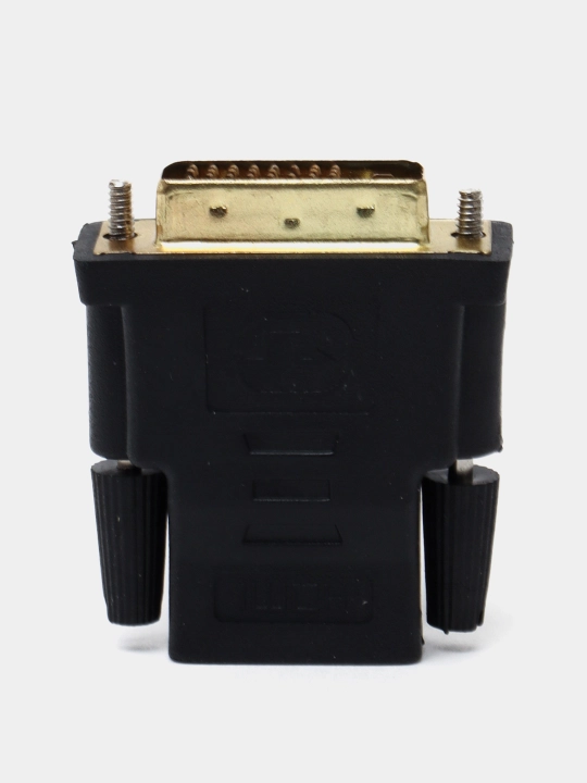 Adapter HDMI F - DVI-D 24+1 M HDMI-dan DVI-ga minusli