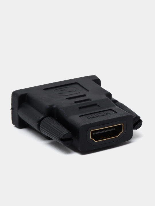Adapter HDMI F - DVI-D 24+1 M HDMI-dan DVI-ga minusli