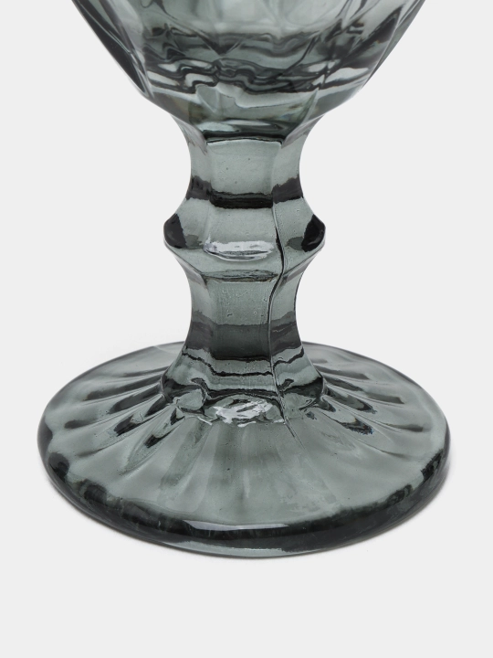 Rangli shisha sharob stakanlari, 6 dona, 250 ml