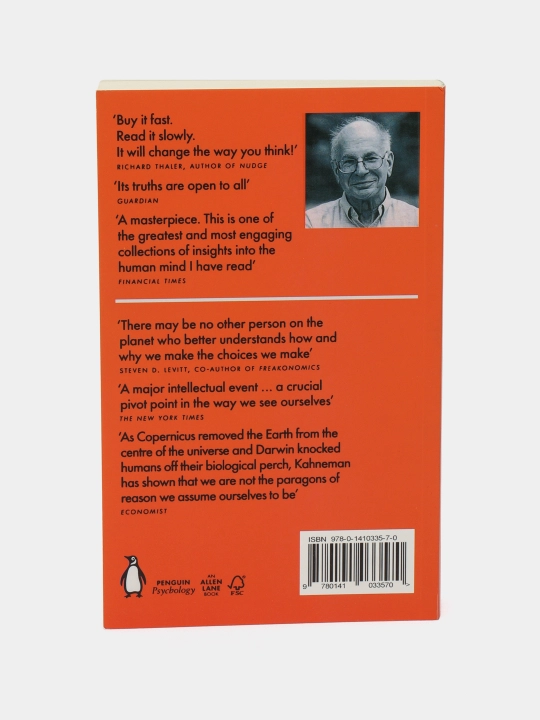 The International Bestseller Thinking, Fast and Slow, Daniel Kahneman