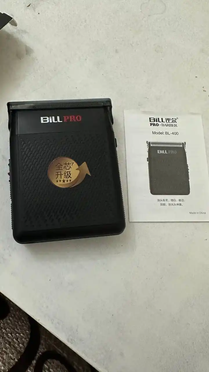 Электробритва Bill Pro BL 400 беспроводная, портативная, 8 см * 6 см