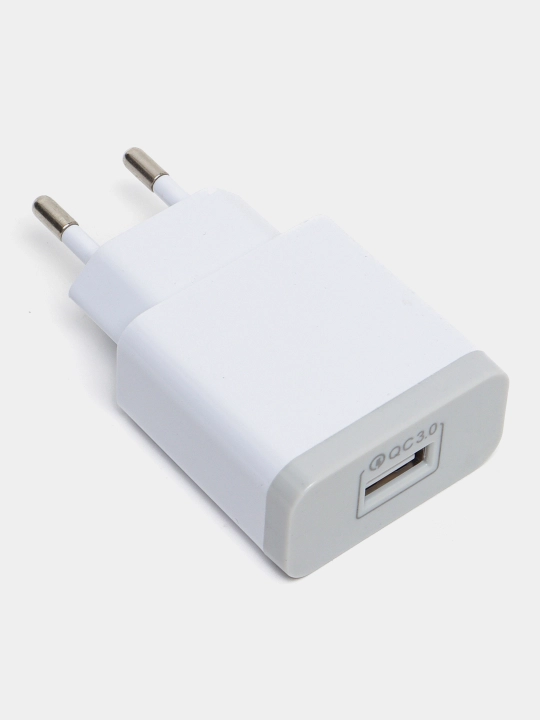 Samsung va boshqa qurilmalar uchun, tezkor zaryadlovchi qurilma + Micro USB kabel