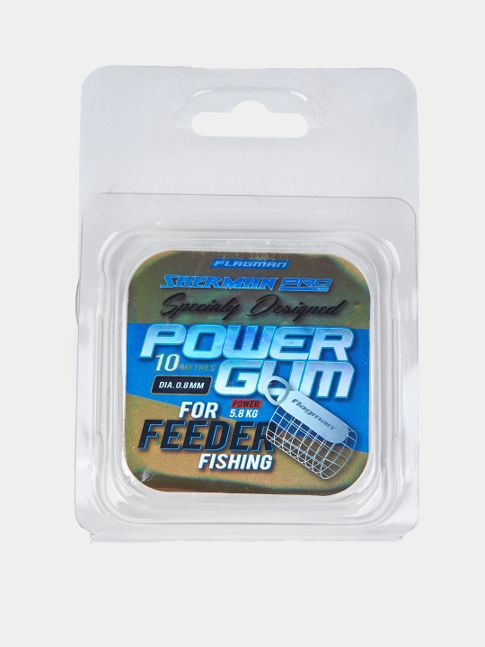 Flagman Sherman Feeder Gum — фидерная резинка амортизатор 10 м для фидера, рыбалки