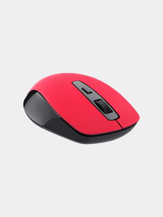 Беспроводная мышь 2E MF211 WL Soft Touch, красная, черная, серая
