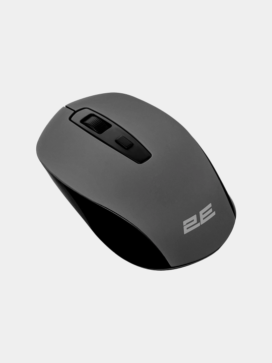 Беспроводная мышь 2E MF211 WL Soft Touch, красная, черная, серая