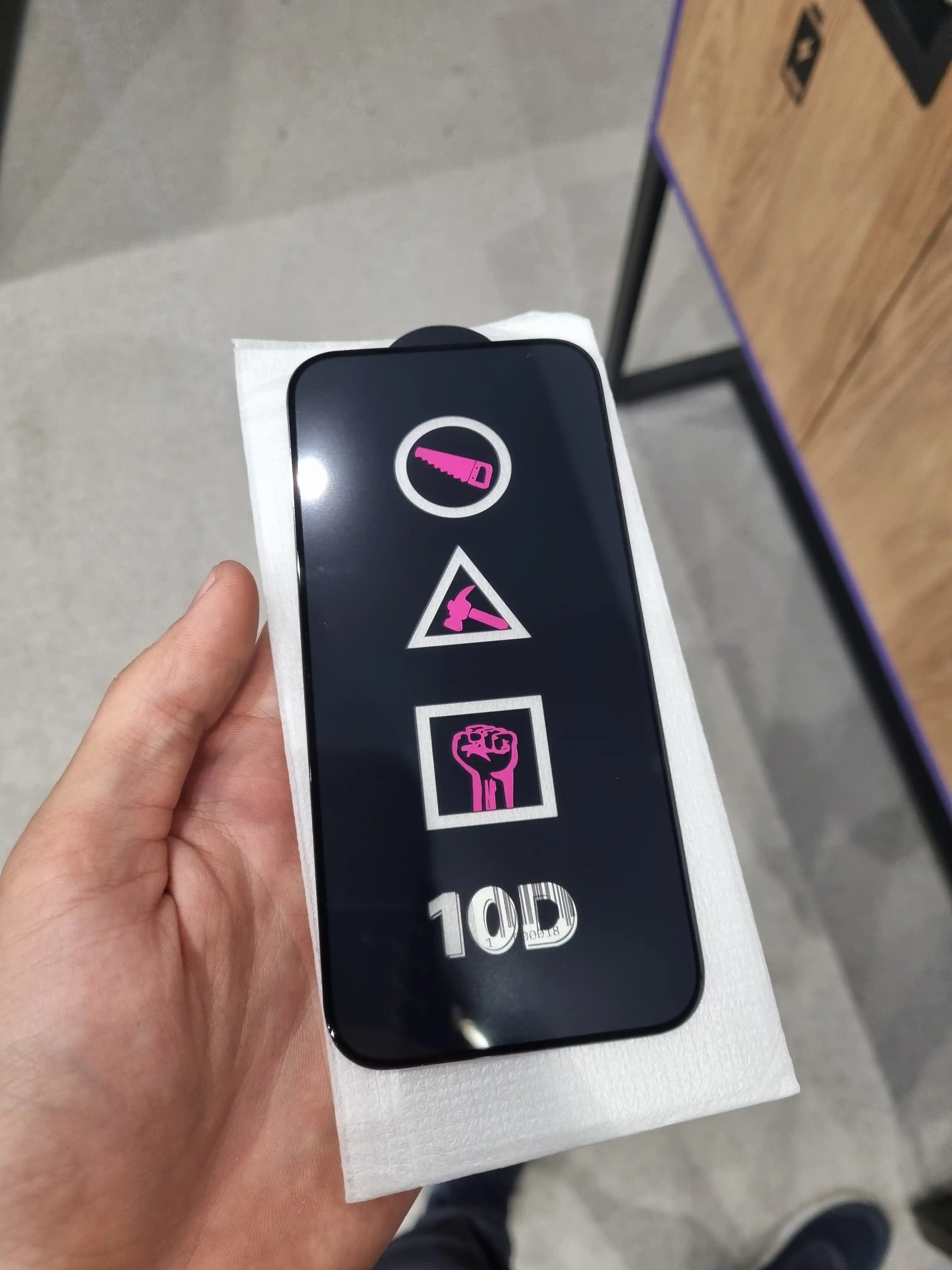 Защитное стекло для iPhone 15 Pro, 15 Pro Max, 15, 15 Plus