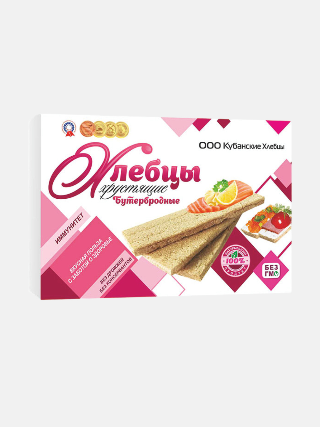 Кубанские хлебцы, диетические 8 вкусов, правильное питание купить по ...