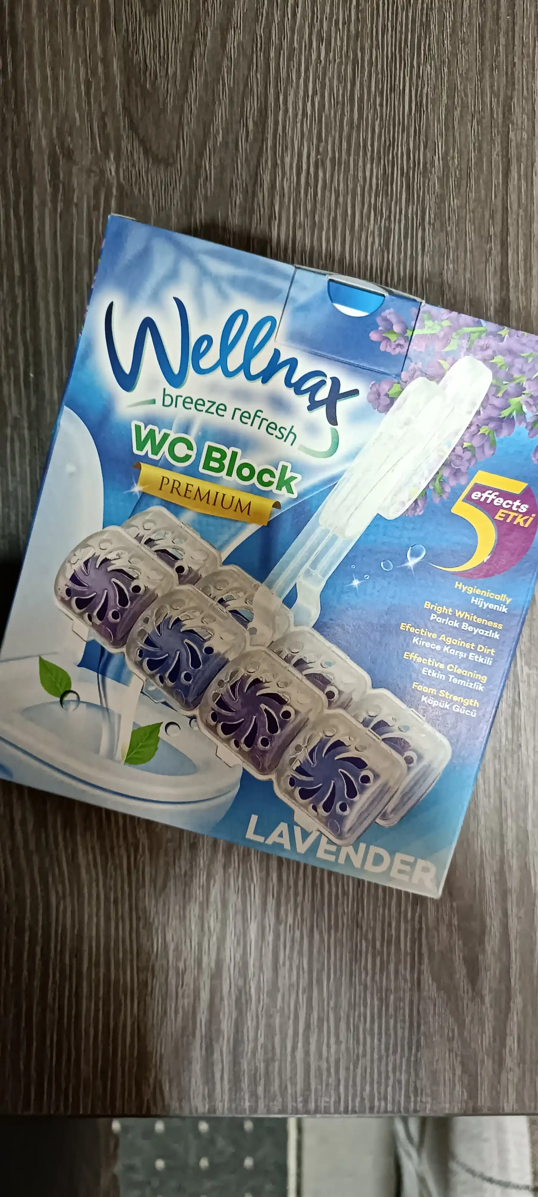 Tualet bloki Wellnax Lavender, 57 g * 2 dona