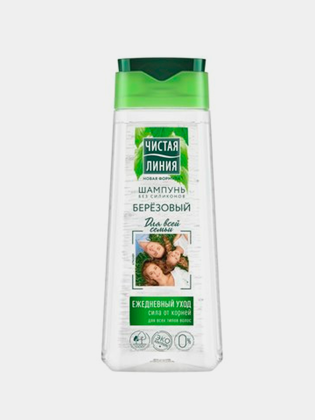 Шампунь Чистая Линия Берёзовый, для всей семьи, 250 мл - 