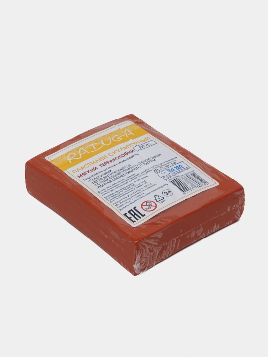 Haykaltarosh plastilini "Raduga" terakota yumshoq, 500 g