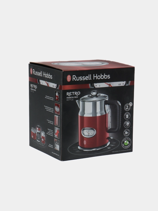 Электрический чайник Russell Hobbs Retro 21670-70, выбор температуры, 1.7 л