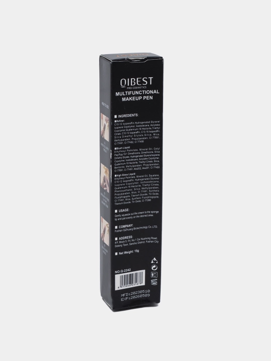 Румяна, контуринг, хайлайтер, скульптор для лица "Qibest"