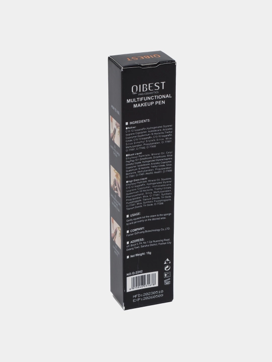 Румяна, контуринг, хайлайтер, скульптор для лица "Qibest"