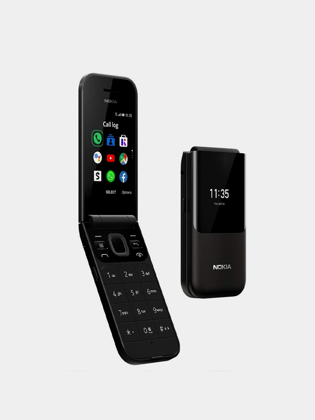 Телефон Nokia 2720 Flip, две SIM-карты купить по низким ценам в  интернет-магазине Uzum (785301)