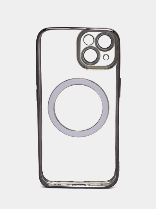 Чехол MagSafe iPhone 11 12 13 14 / Pro Max / Plus прозрачный магнитный