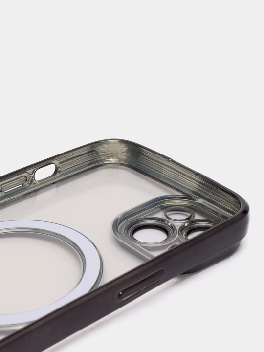 Чехол MagSafe iPhone 11 12 13 14 / Pro Max / Plus прозрачный магнитный