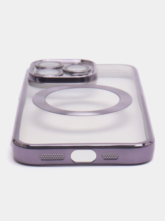 Чехол MagSafe iPhone 11 12 13 14 / Pro Max / Plus прозрачный магнитный