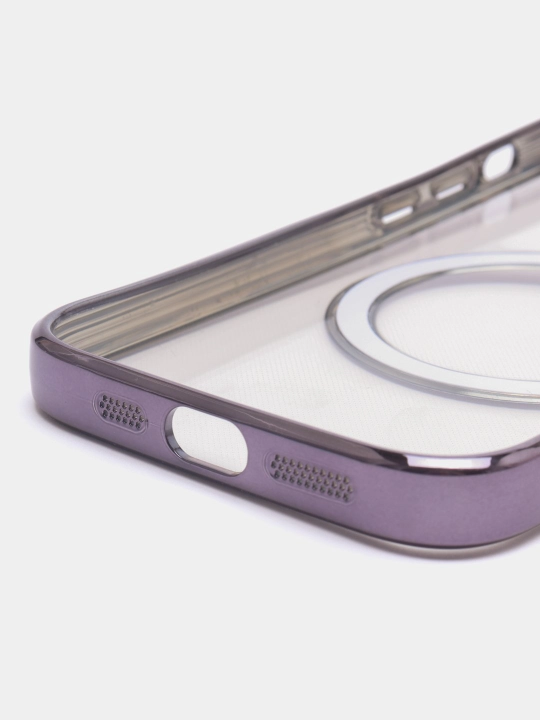 Чехол MagSafe iPhone 11 12 13 14 / Pro Max / Plus прозрачный магнитный