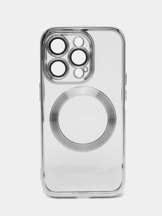 Чехол MagSafe iPhone 11 12 13 14 / Pro Max / Plus прозрачный магнитный