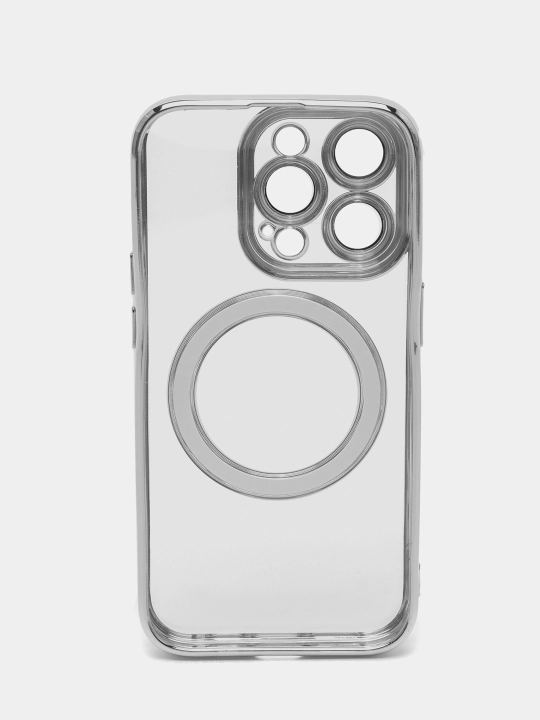 Чехол MagSafe iPhone 11 12 13 14 / Pro Max / Plus прозрачный магнитный