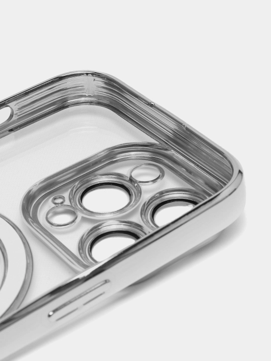 Чехол MagSafe iPhone 11 12 13 14 / Pro Max / Plus прозрачный магнитный