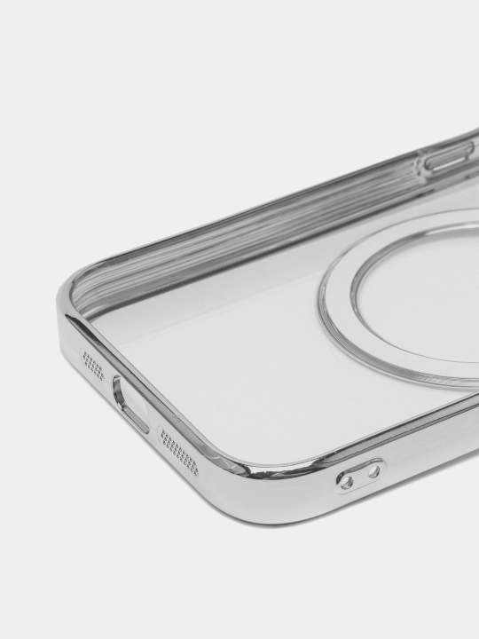 Чехол MagSafe iPhone 11 12 13 14 / Pro Max / Plus прозрачный магнитный