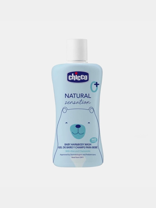 Гель-шампунь Chicco Natural Sensation 2 в 1 0 м + 200 мл